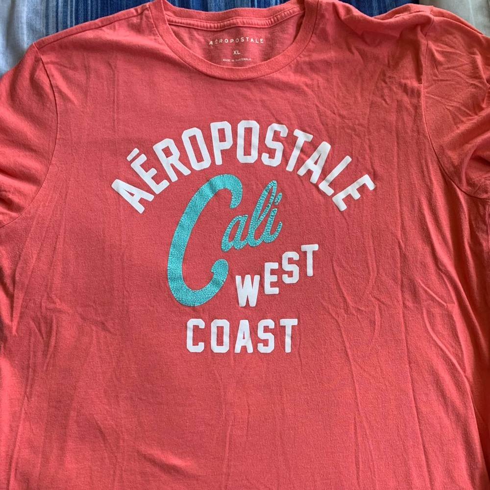 Aeropostale Pink Short Sleeve Graphic Tee